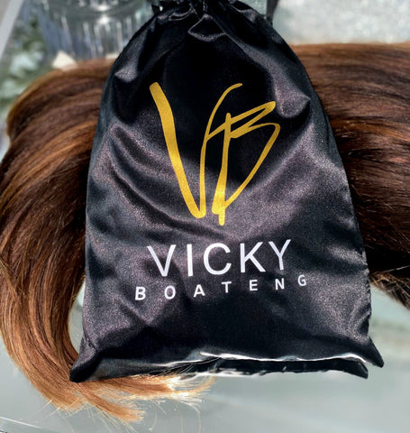 The VB Satin Bag - vickyboateng