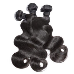 LUXURY BODY WAVE BUNDLE DEALS - NATURAL COLOUR - vickyboateng